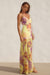 TULIA LOW BACK MAXI DRESS - SURI YELLOW