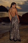 VANYA MAXI DRESS - ZEBRA