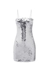 VESINA MINI DRESS - SILVER