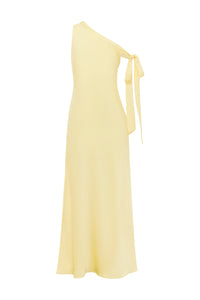 VIOLA ONE SHOULDER MAXI DRESS - BUTTERMILK