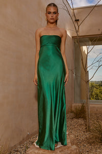 ADINA MAXI DRESS - EMERALD