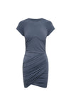 MARKINA MINI DRESS - STEEL