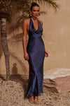 POSEY MAXI DRESS - NAVY