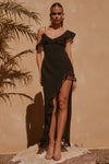 VACANZA MAXI DRESS - BLACK