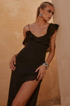 VACANZA MAXI DRESS - BLACK