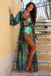 CAMILLE ROBE - CABANA GREEN