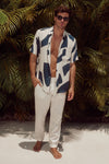LAZURE SHIRT - NAVY STONE