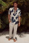 LAZURE SHIRT - NAVY STONE