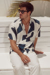 LAZURE SHIRT - NAVY STONE