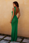 ADRIANA MAXI DRESS -  GREEN