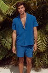 POOLSIDE SHIRT - BLUE