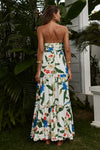 DARIA MAXI DRESS - WHITE FLORAL