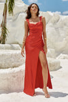 EMELINE MAXI DRESS - RED