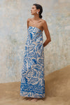 SANTINO MAXI DRESS - SANTINO PRINT