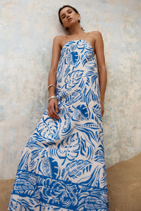 SANTINO MAXI DRESS - SANTINO PRINT