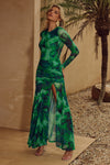 LUCINDA MAXI DRESS - GREEN