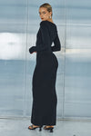 SETANA MAXI DRESS - BLACK