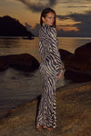 WILLEM MAXI DRESS - ZEBRA