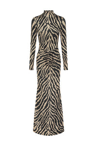 WILLEM MAXI DRESS - ZEBRA