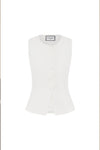 WILMA TOP - WHITE