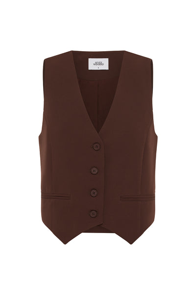 WINSLET VEST - CHOCOLATE