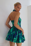WINSLOW MINI DRESS - CALISTA GREEN