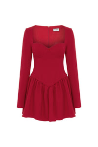 YALINA MINI DRESS - RED