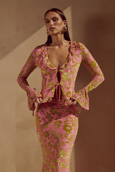 ZAIDA TOP - PINK