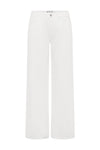 ZAVI STRAIGHT LEG JEANS - WHITE
