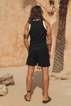 ZORO SINGLET - BLACK/WHITE