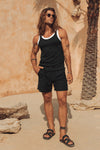 ZORO SINGLET - BLACK/WHITE