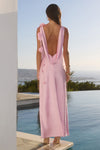 ZURINA LOW BACK MAXI DRESS - MUSK