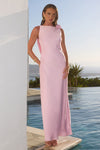 ZURINA LOW BACK MAXI DRESS - MUSK