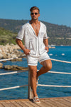 DIEGO DRAWSTRING SHORTS - DIEGO WHITE/BLACK