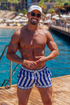 SARDINIA SHORT - BLUE STRIPE