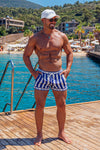 SARDINIA SHORT - BLUE STRIPE