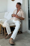 MIRKO SHIRT  - WHITE/SAND