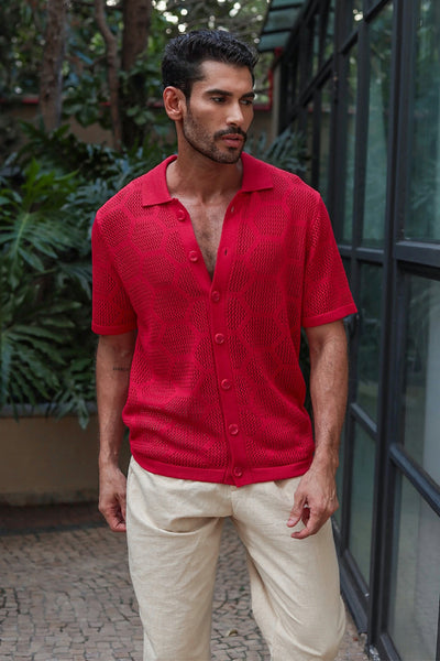 KENETH SHIRT - RED