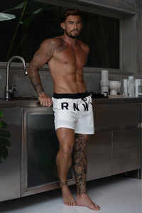 RNWY BOARDSHORT - WHITE
