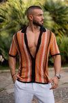 TIMMY SHIRT - ORANGE MULTI