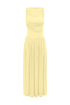 NALLA MAXI DRESS - LEMON