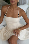 MARIANNA MINI DRESS - CREAM