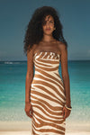 MOCHI MAXI DRESS - TAN