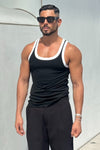 ZORO SINGLET - BLACK/WHITE