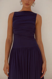 NALLA MAXI DRESS - NAVY