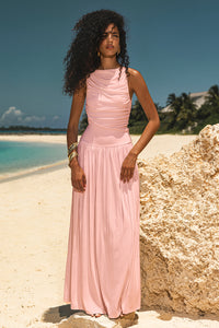 NALLA MAXI DRESS - PINK