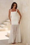TAHLIA MAXI DRESS - WHITE