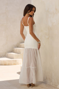 TAHLIA MAXI DRESS - WHITE
