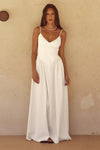 ZEPHY MAXI DRESS  - WHITE