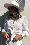 KNOWLES BLOUSE - WHITE